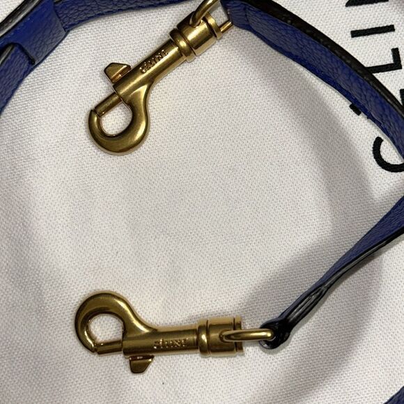 Authentic Celine Leather/Calfskin Suede Trapeze Indigo Shoulder/Top Hand… - Picture 14 of 17